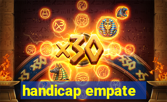 handicap empate -1